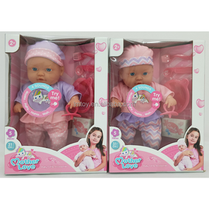 Muñeca Bebé <span class=keywords><strong>Reborn</strong></span> de Silicona de 30 cm, Regalo de Navidad para Niños, con 4 Sonidos/Muñeca Realista - Product Image 2