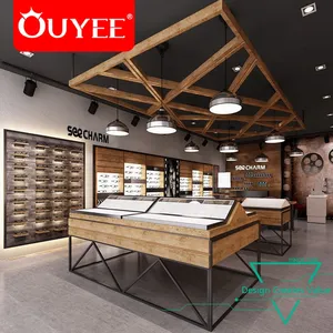 Customized Design Optical Shop Interior Furniture Design For Mini Market Shop