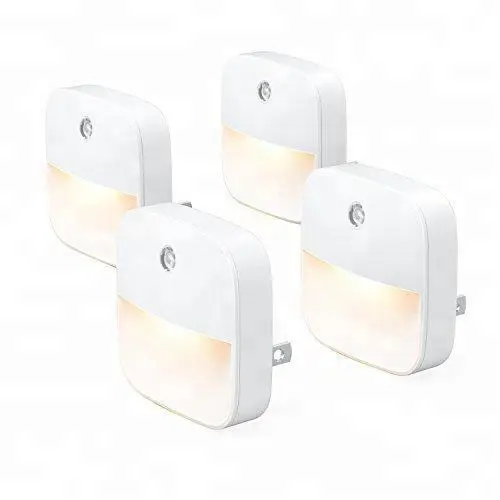Amazon Hot Sellers Plug In LED Night Light with Motion Sensor Wall Plug Night Lamp