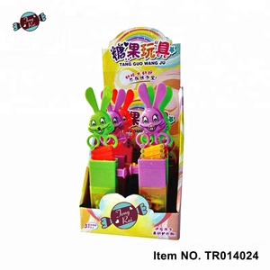 Ciseaux <span class=keywords><strong>Ester</strong></span> Bunny avec poignée en bonbons gélifiés et bonbons durs, jouet promotionnel en plastique de dessin animé - Product Image 2