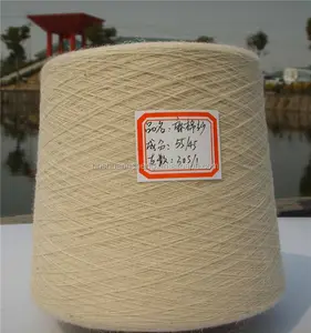 Hilo de lino 100% para tejer, 36Nm/1, precio de fábrica, China