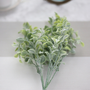 Venta al por mayor decoración de la boda plantar semillas de melón <span class=keywords><strong>eucalipto</strong></span> con hierba flores artificiales - Product Image 3