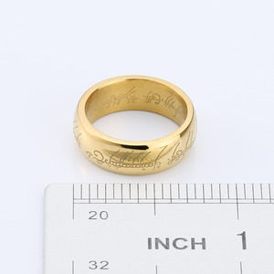 Cruz del rezo del señor anillo SPINNER Acero inoxidable religiosa Cruz anillo suministro a la India flipkart snapdeal vendedores - Product Image 2