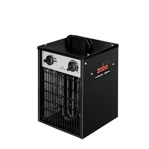 3kw elektrikli Fan ısıtıcı endüstriyel depo 3000w 220V-240V voltaj darbe ısı