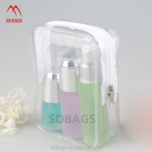 <span class=keywords><strong>Sac</strong></span> fourre-tout en plastique, fermeture éclair, ponçage, semi-Transparent, <span class=keywords><strong>sac</strong></span> SD, Protection de l'environnement, PVC, une pièce - Product Image 2