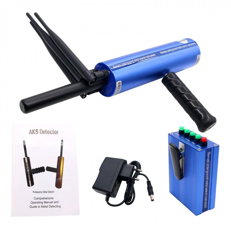 14M AKS Long Range Hand Held Underground Gold Metal Detector Canada for Sale