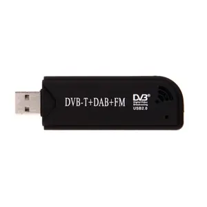 صندوق استقبال جهاز مؤالفة تلفاز رقمي ذكي USB 2.0 للبيع المباشر من المصنع جهاز استقبال DVB-T SDR+DAB+FM بسعر تنافسي