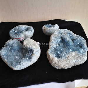 جيودات كريستال السيليستيت الأزرق الطبيعي بالجملة، جيودات الكالسيت الأزرق - Product Image 4