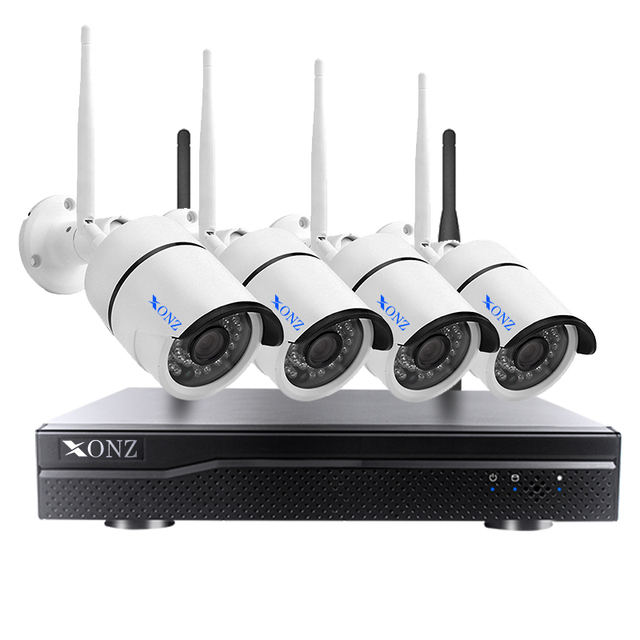 Wireless System Mini Cctv Camera Automatic  Connection Wifi  with  NVR  Kits