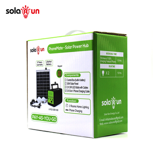 ソーラーラン ソーラーホームシステム 30w プリペイド式 <span class=keywords><strong>PAYG</strong></span> 6スロットバッテリー充電器付き 小規模事業者向け - Product Image 6