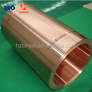 Superficie brillante de alta pureza conductividad Super ancho C1100 C10200 C12200 C10500 de la bobina de cobre para la decoración - Product Image 3
