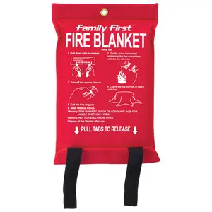 Howdy Fire Blanket for Sale High Quality 1.2m*1.2m 100% Fiberglass