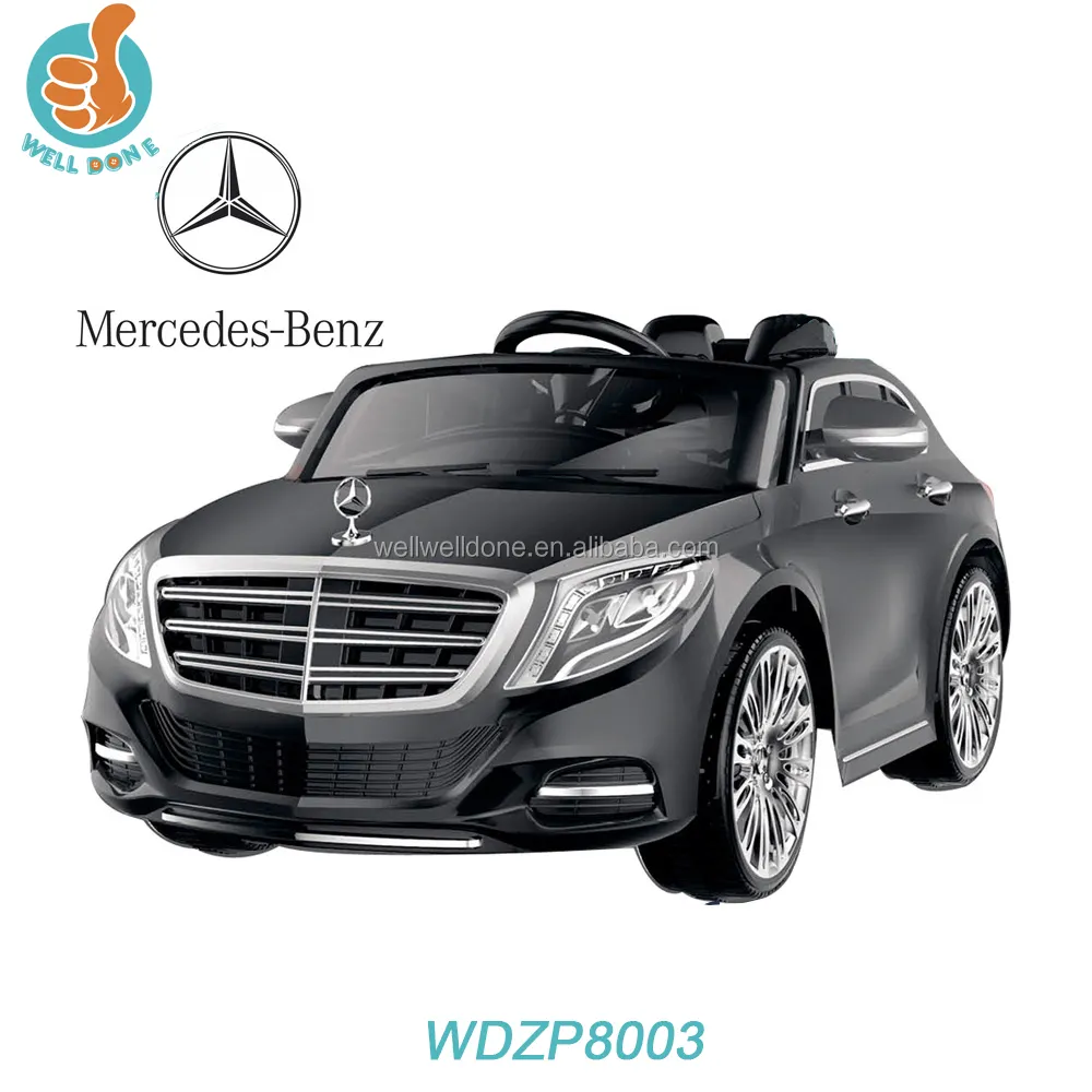 WDZP8003 – Mercedes Benz S600 voiture électrique pour enfants, avec Port USB et carte TF, voiture pour enfants à Double porte ouverte