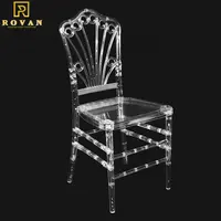 Transparent Acrylic Chairs for Wedding and Banquet