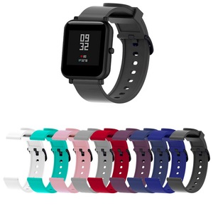 De reloj 20mm, 20mm reloj Banda, para ver 4 <span class=keywords><strong>Amazfit</strong></span> <span class=keywords><strong>Bip</strong></span> y Samsung activo correa de silicona banda reloj inteligente - Product Image 2