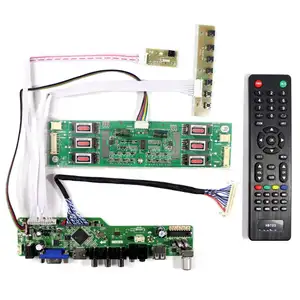 Комплект платы контроллера телевизора для ЖК-панели 20,1 ~ 21,3 дюймов 1600x1200 30Pin 6 ламп CCFL