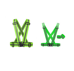 Chaqueta Reflectante <span class=keywords><strong>de</strong></span> Alta Visibilidad para Correr, <span class=keywords><strong>Camiseta</strong></span> con Estampado Retro-reflectante, Chaleco <span class=keywords><strong>de</strong></span> Seguridad Reflectante Morado y Rosa, Cinturón en <span class=keywords><strong>Chile</strong></span> - Product Image 2