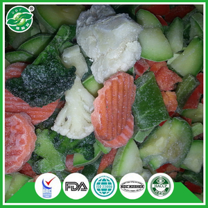 Chino anillo de zanahoria brócoli coliflor iqf vegetales mixtos congelados judías verdes - Product Image 1