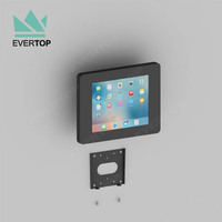 LSW01-C 7.9-12.9 "Fixation rapide personnalisé Android Secure Wall Tablet Enclosure pour kiosque Boîtiers pour iPad Wall Mount Universal