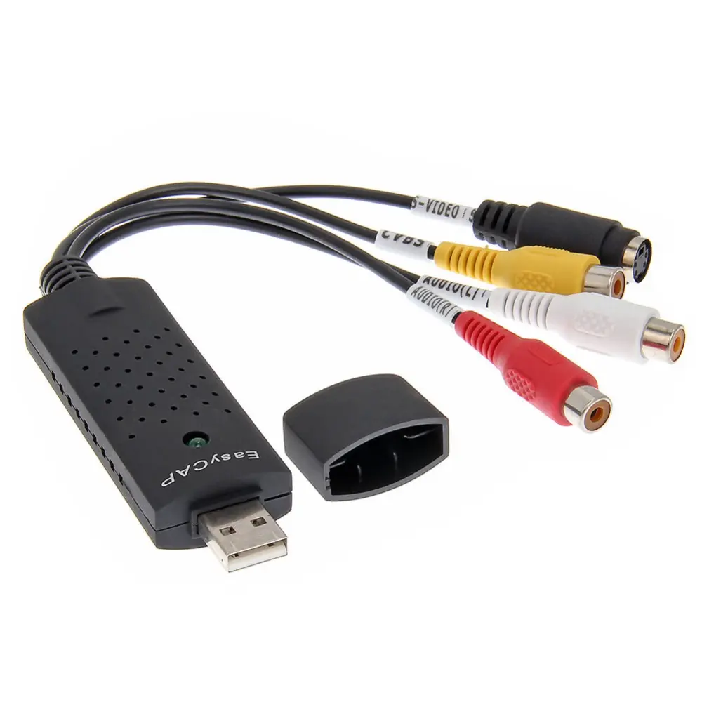 USB 2.0 Audio Video VHS to DVD Converter Adattatore di Scheda di Acquisizione