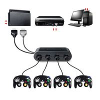 Adaptateur pour Nintendo Switch, 4 Ports Usb, contrôleur de jeu ecube et Gamecube, pour Version améliorée