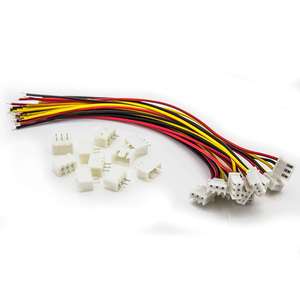 ปลั๊กขั้วต่อ2ขาขนาดเล็ก Micro JST 2.0 pH 2-PIN พร้อมสายเคเบิลขั้วต่อ2-6ขา120 300 500 XX มม. สำหรับอุปกรณ์อิเล็กทรอนิกส์ - Product Image 4