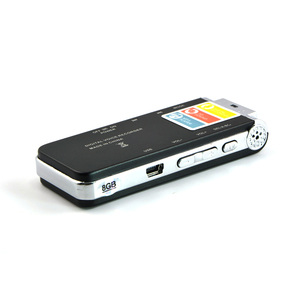 BUENKAI Mini enregistreur vocal numérique Lecteur MP3 <span class=keywords><strong>Dictaphone</strong></span> Appareil audio Enregistrement téléphonique avec une seule touche 8 Go - Product Image 5