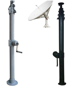 20ft 20lbs Load <span class=keywords><strong>Construction</strong></span> Kamera anhänger Verwenden Sie einen zuverlässigen Teleskop mast. Heben Sie den Solid Square <span class=keywords><strong>Pole</strong></span> für die PTZ-Kamera manuell an - Product Image 3