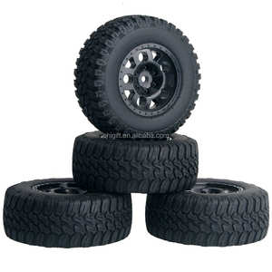 4 PCS/Set RC 1:10 Short Truck Tires Wheel Rim 110*43MM pour RC Car 3005 - Product Image 5