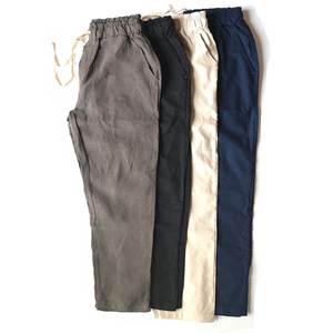 Custom Multi Size <strong>Drawstrings</strong> Plain Mens <strong>Linen</strong> Trousers Wholesale <strong>Pants</strong>,custom Streetwear <strong>Linen</strong> <strong>Pant</strong> - Product Image 1