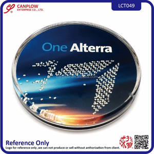 Posavasos acrílico transparente para bebidas, logotipo personalizado impreso como promoción y regalos de empresa, gran oferta - Product Image 4