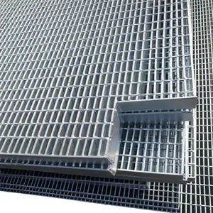 Berat Unit Industri Marine Tugas Berat Galvanis Steel Grating