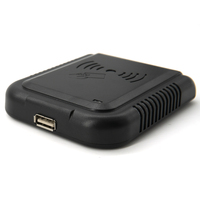 Lector de Tarjetas Inteligentes RFID de Escritorio R40CB de 13.56Mhz con Formato de Datos Múltiple y Formato Libre Mediante Interruptor DIP