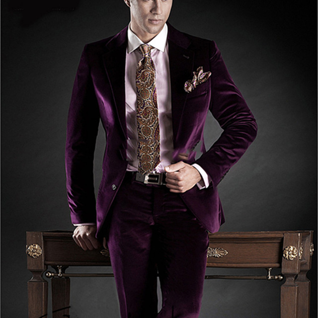 green emerald velvet dress 40 Purple Prom Suit - Purple Prom Outfit