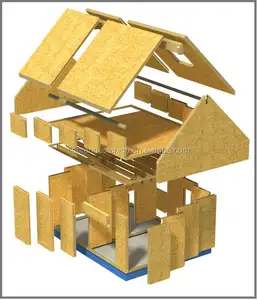 Kalıp ve küf dayanıklı maliyet etkin enerji verimli çatı sandviç panel