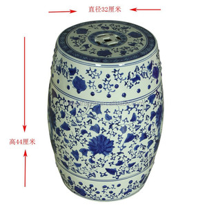 Декоративный античный керамический садовый стул в китайском стиле - Product Image 2