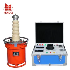 Hipot หม้อแปลงไฟฟ้าแบบพกพา,เครื่องทดสอบแรงดันไฟฟ้า Ac/Dc 5kVA เครื่องทดสอบความเป็นฉนวน100kV เครื่องทดสอบแรงดันพังทลาย100kV Ac Dc Hipot Te