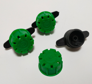 <span class=keywords><strong>Goteros</strong></span> ajustables de gran flujo verde con ocho agujeros para sistema de riego por goteo, para jardín y agricultura - Product Image 1