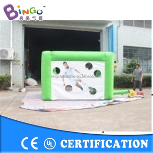 Juegos de deportes inflables, juegos inflables para niños, corte de futbolín humano inflable - Product Image 1