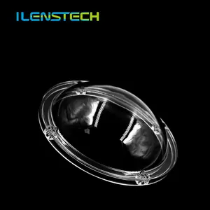 Durchmesser 118mm Lampen schirm aus Kunststoff mit Silikon ring vom Hersteller der LED-Linse
