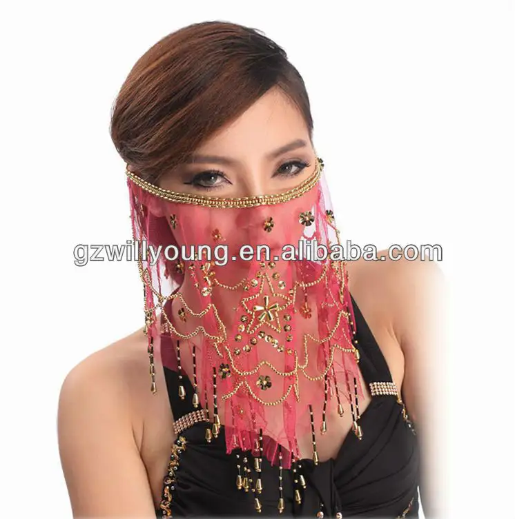 Belly Dance Face Veils、Belly Dance Accessory、Belly Dance Veils