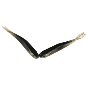 Esca Gratuita <span class=keywords><strong>per</strong></span> Pesca al Bass con Coda Biforcuta 70mm 3g, Esca Morbida <span class=keywords><strong>in</strong></span> <span class=keywords><strong>Silicone</strong></span> a Doppia Coda, Esca <span class=keywords><strong>in</strong></span> Plastica Morbida con Coda a Forchetta - Product Image 3