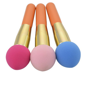 Éponge pour application de maquillage sans latex, pinceau de beauté, pour le visage et la peau, rose, - Product Image 4