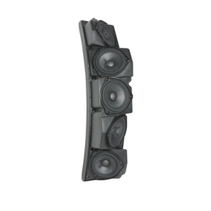 Sistema PA, 4,5 pulgadas, 150W a 8ohm, columna montada en la pared, conjunto de altavoces con 5 controladores de rango completo que cubren WP-4120 de ángulo completo - Product Image 2