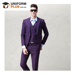 Derniers modèles de costumes de <span class=keywords><strong>mariage</strong></span> pour hommes en violet - Product Image 2
