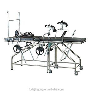 Cama de entrega ginecológica para Hospital, mesa de examen de ginecología, cuero CN;HEB, esponja Manual, A-53 <span class=keywords><strong>Fuda</strong></span> - Product Image 1