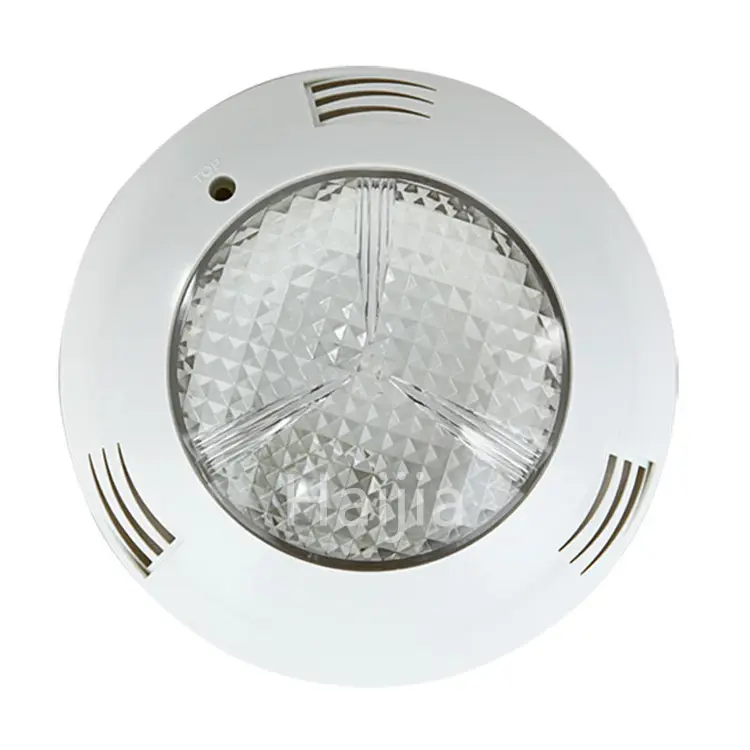 Lampe led murale de piscine en plastique, imperméable, blanc/blanc chaud, livraison d'usine, 15W