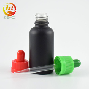Botella <span class=keywords><strong>de</strong></span> vidrio con gotero, botella <span class=keywords><strong>de</strong></span> vidrio <span class=keywords><strong>de</strong></span> 30 <span class=keywords><strong>ml</strong></span>, color negro esmerilado - Product Image 4