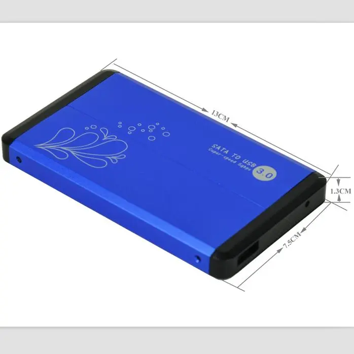 Top selling Portable 2.5 external enclosure USB3.0 HDD box