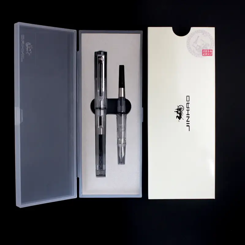 Professionale di scrittura Jinhao 599A Promozionale di plastica penna stilografica Medio Pennino affari penna firma